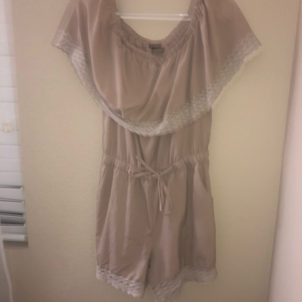 Beige Romper
